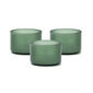 3-teiliges Set Glasschalen GREEN
