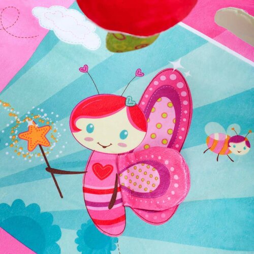 Pătură mare de lux cu melodii PlayTo Animale, 128x 118 cm