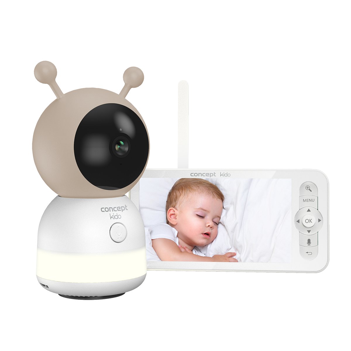Concept KD4010 detská pestúnka s kamerou SMART KIDO