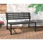 Garten Metallbank Atlanta, 125 x 60 x 81 cm, Polywood
