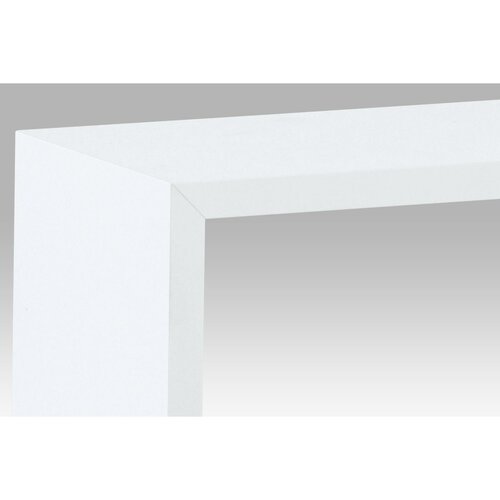 Zestaw półek ściennych P-008, matowy biały, 3 szt.