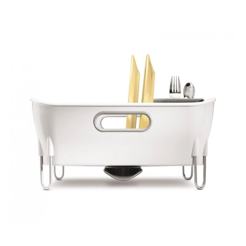 Simplehuman Scurgător de vase Compact, alb