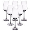 Crystalex Набір келихів для білого вина з 6 предметів SANDRA, 0,45 л