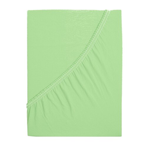 Cearșaf de pat 4Home jersey Ideal verde, 60 x 120 cm