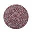 Asztalterítő Iva Mandala piros, 38 cm