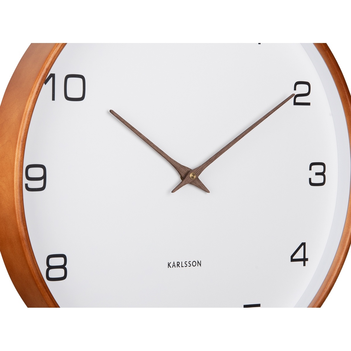 Karlsson 5993WH designové nástěnné hodiny bílá, pr. 40 cm - thumb (2)