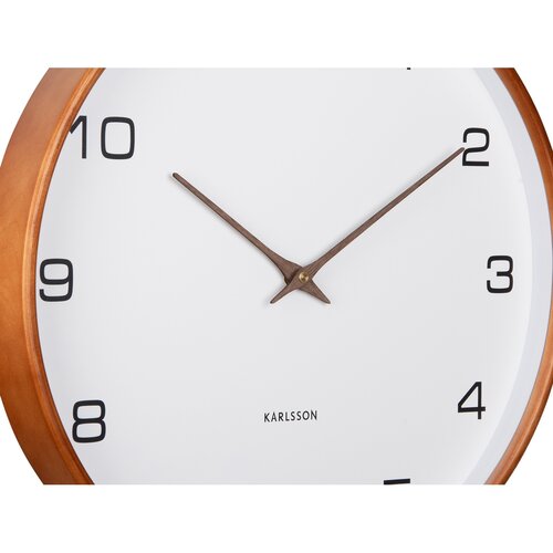 Karlsson 5993WH design falióra fehér, átmérő 40 cm