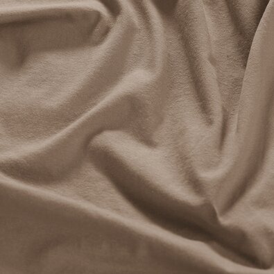 4Home jersey sheet Luxury walnut , 90 x 200 cm