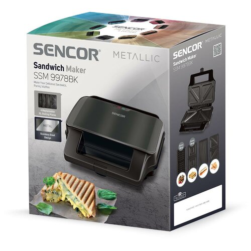 Sencor SSM 9978BK szendvicssütő