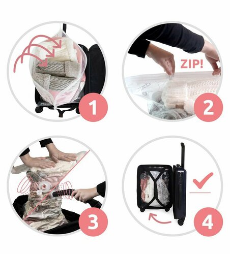 Compactor Валіза для ручної поклажі Cosmos S, 55 x 20 x 40 см, срібляста