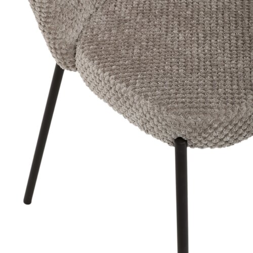 Krzesło do jadalni Bouclé CT-W1077 LAN2, beżowy