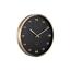 Karlsson 5971BK design ceas de perete negru, diametru 35 cm