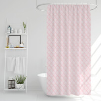 Draperie de duș Poly, roz, 180 x 180 cm Draperie de duș Poly, roz, 180 x 180 cm