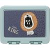 Cutie de plastic pentru gustări Hatu Leu, 18 x 7,5 x 13,5 cm