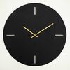 Настінний годинник Timeless APS113, чорний, 48 ×48 см