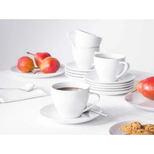 Set de cafea cu 18 piese MariaPaula Moderna White