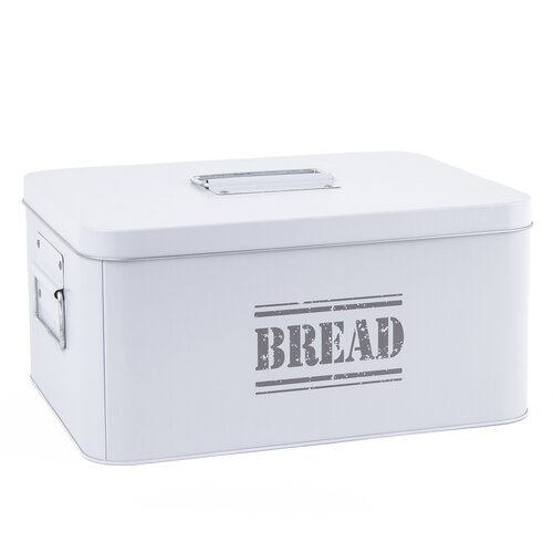 Plechová dóza Bread, sivá