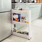 4Home Nischenregal mit Rollen Slim Jim