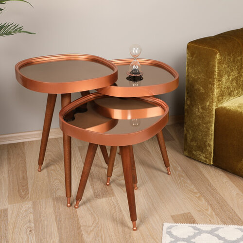 Măsuță auxiliară Pizzo, 3 buc.