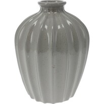 Порцелянова ваза Sevila, 14,5 x 20 см , сіра
