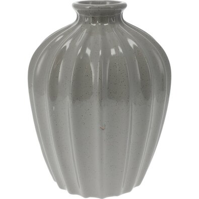 Porcelanska vaza Sevila, 14,5 x 20 cm, siva