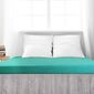Cearșaf de pat 4Home din frotir Ideal verde turcoaz , 60 x 120 cm