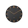 Karlsson 5942BK design falióra 40 cm , fekete