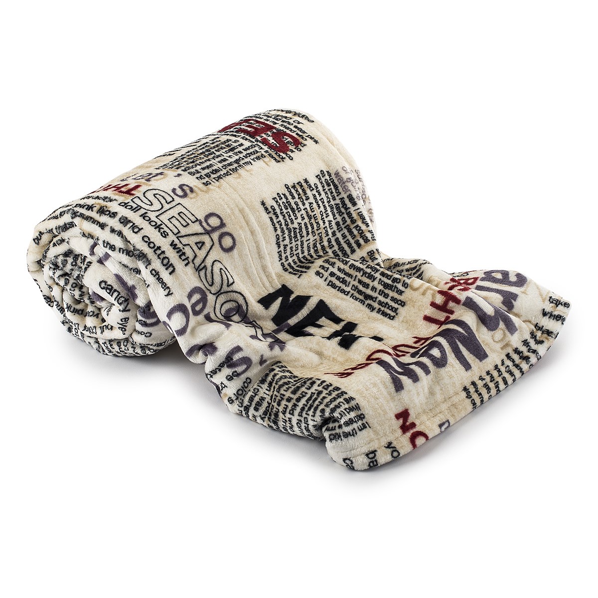 Jahu Deka Light Sleep New Newspaper, 150 x 200 cm