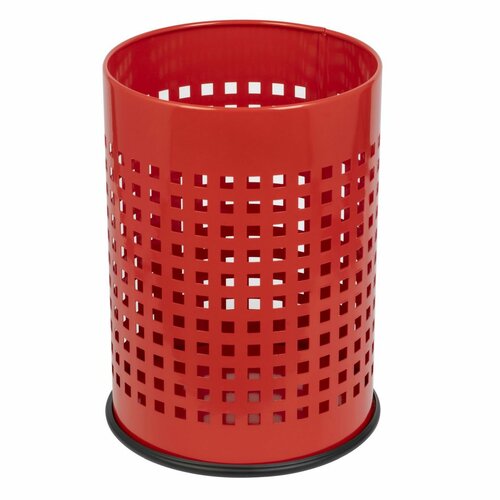 Alda Officer perforált szemetes 18 l, piros