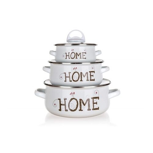 Banquet Набір емальованого посуду з 6 предметів  Home