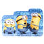 Podkładka 3D Jak ukraść księżyc Minionki blue,, 42 x 29 cm
