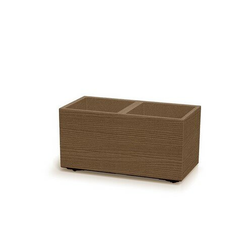 Květináč MADERA CASE ECO WOOD 57,7 cm, hnědá