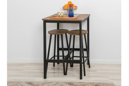 Stołek barowy Mola Barok Black