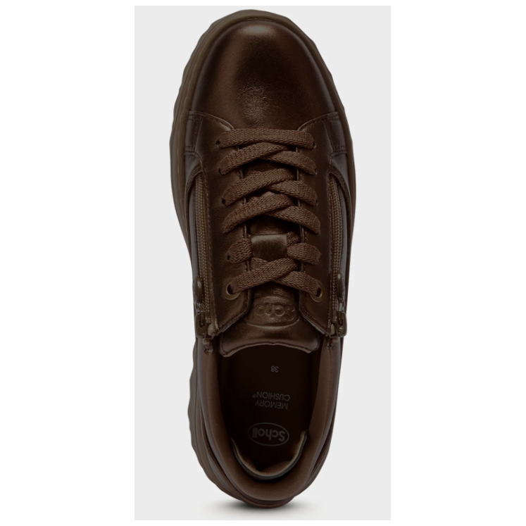 Scholl Tenisky Urban Zip hnedá, veľ. 39, 39 EU