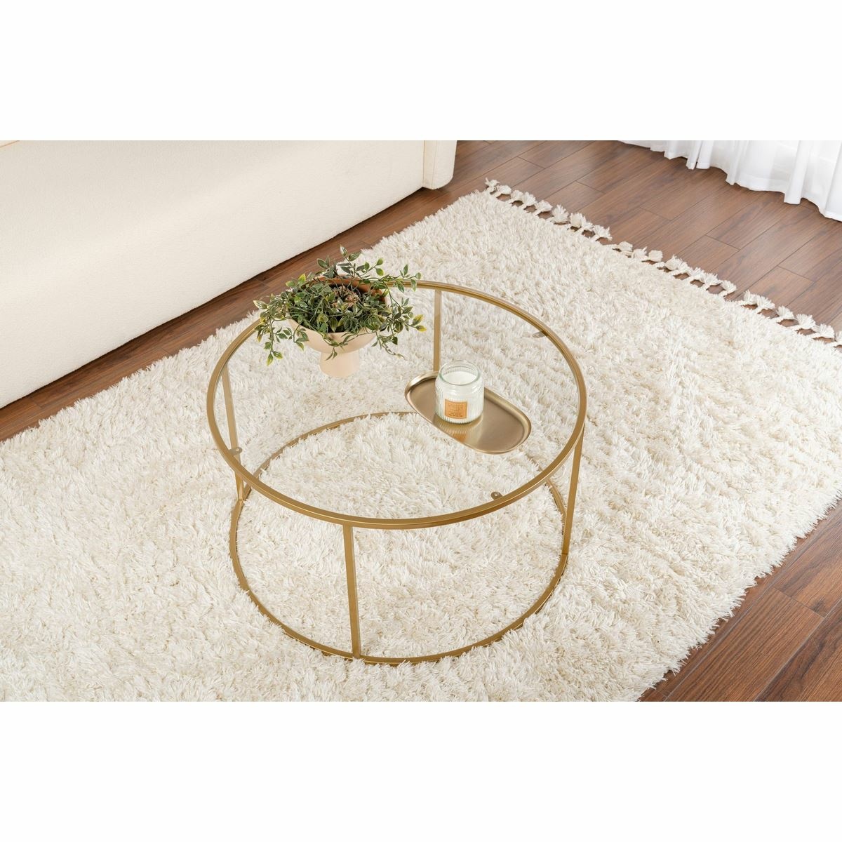 Konferenčný stolík Aurum Gold, 80 cm