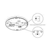Panlux Přisazené LED svítidlo Verona Circle černá, pr. 28,3 cm, IP54