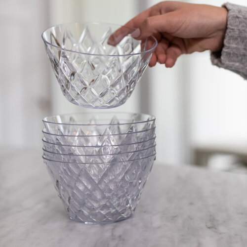 Koziol salátástál CRYSTAL BOWL, 0,5 l