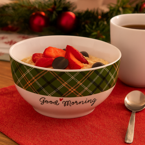 Florina Porzellan-Schale Good Morning, 13 cm