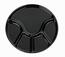 Kela Fondue talíř ANNELI 23 cm, černá