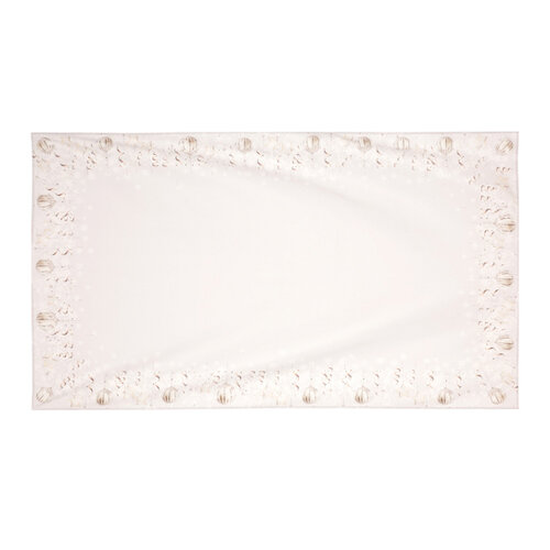 Obrus z motywem świątecznym Ozdoby, 130 x 220 cm