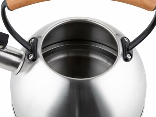 Florina Natura Line rozsdamentes acél vízforraló kanna, 2,3 l, ezüst