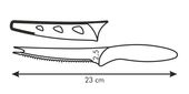 Tescoma Ocelový nůž na zeleninu 12 cm