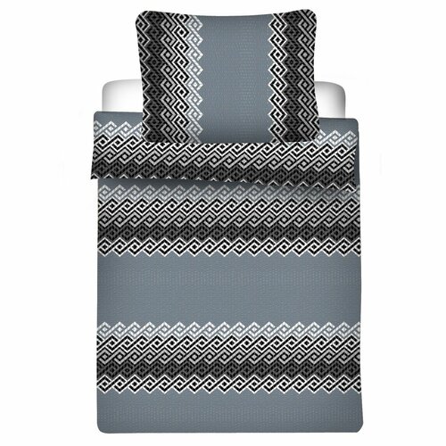 Krepno posteljnino Blue crossing, 140 x 200 cm, 70x 90 cm