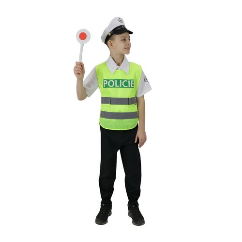Rappa Kinderkostüm Verkehrspolizist, Größe S