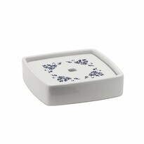 GEDY CX1189 Cixi mýdlenka na postavení,porcelán, bílá/modrá