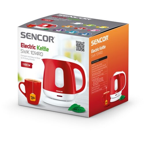 Sencor SWK 1014RD elektromos vízforraló, pirosszínű