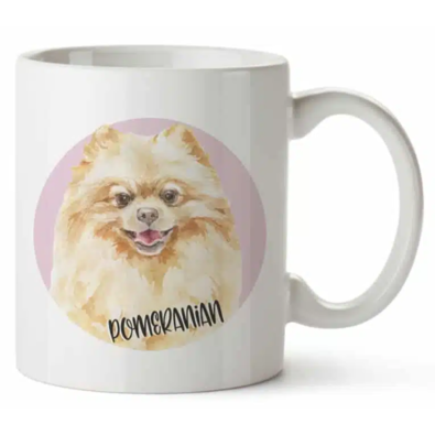 Bohemia Gifts Keramický hrnček - Pomeranian, 350ml