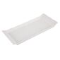 Tavă de servit Orion Retro alb, 29,5 x 13 cm