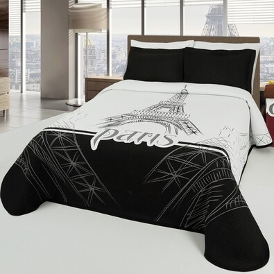 Cuvertură de pat Eiffel, 240 x 260 cm