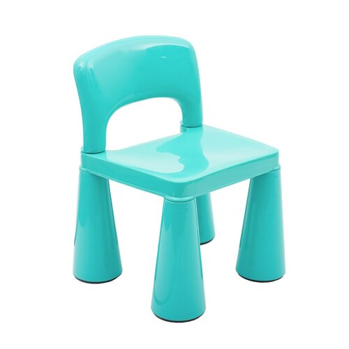 New Baby Gyermek szett asztallal és székekkel, 3db, menta